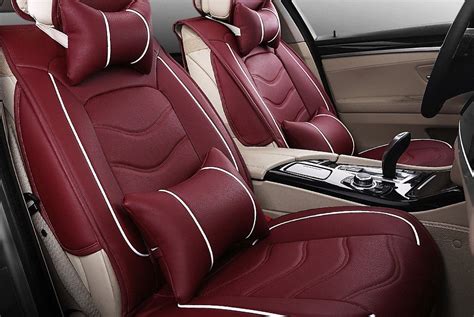 Custom Leather Seat Covers .